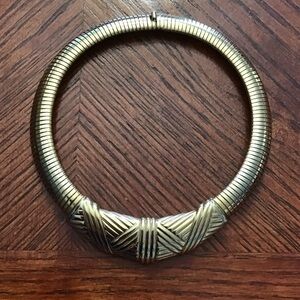 Vintage Signed Gallery OriginalsGold-Toned Choker Necklace